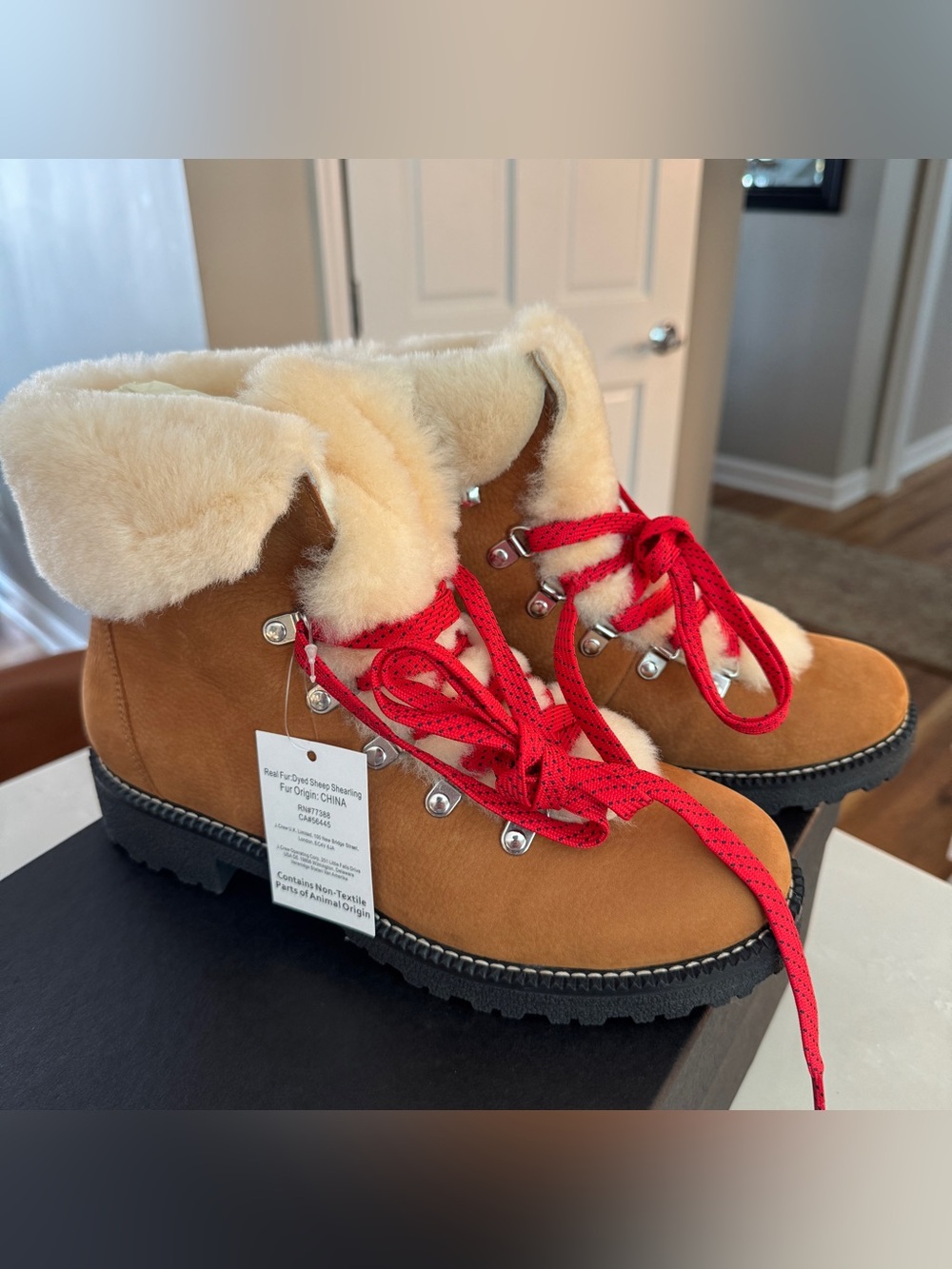 🍁 J. Crew Nordic boots in glazed pecan